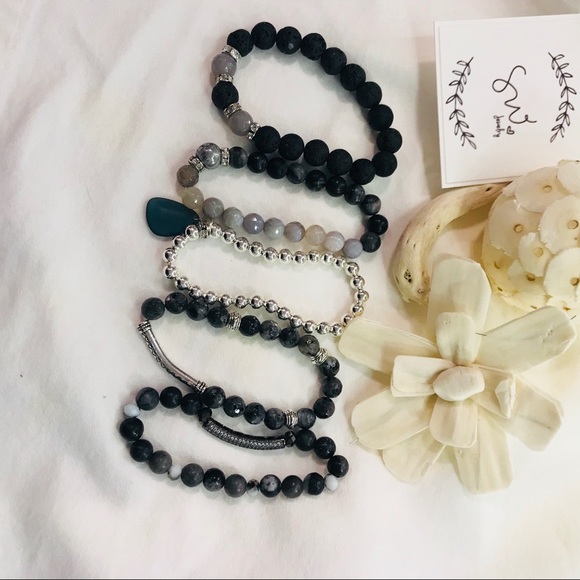 Boho beaded bracelets - Picture 4 of 6